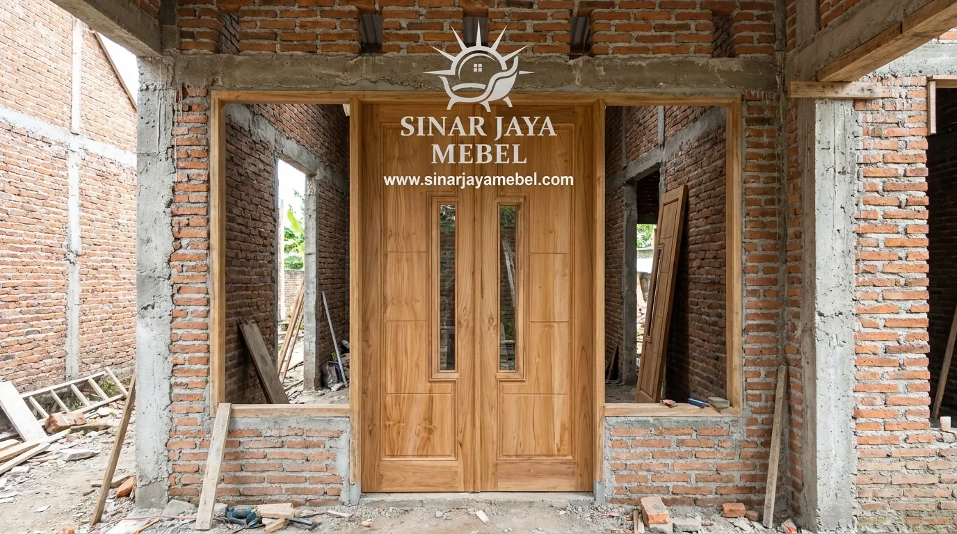 Kategori Pintu Jati Sinar Jaya Mebel Tegal